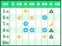 九紫火星の吉方位