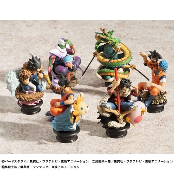 ドラゴンボール改」「ワンピース」「トリコ」のコラボフィギュアが発売