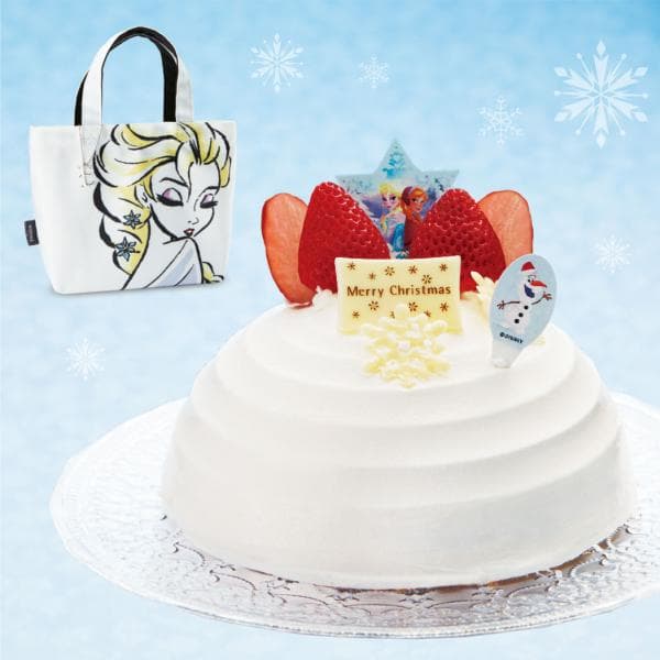 アナと雪の女王 のケーキが登場 クリスマスケーキの予約開始 ファミリーマート マイナビウーマン