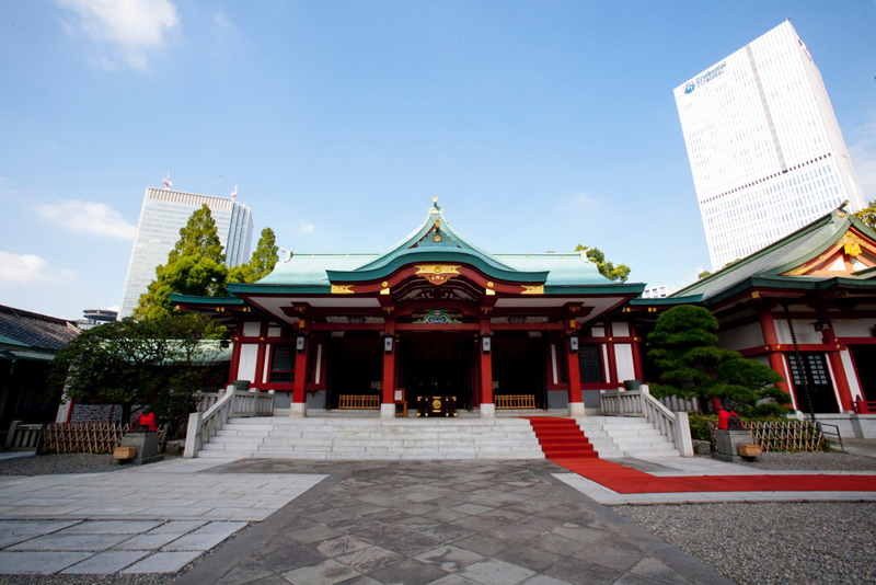 日枝神社の社殿