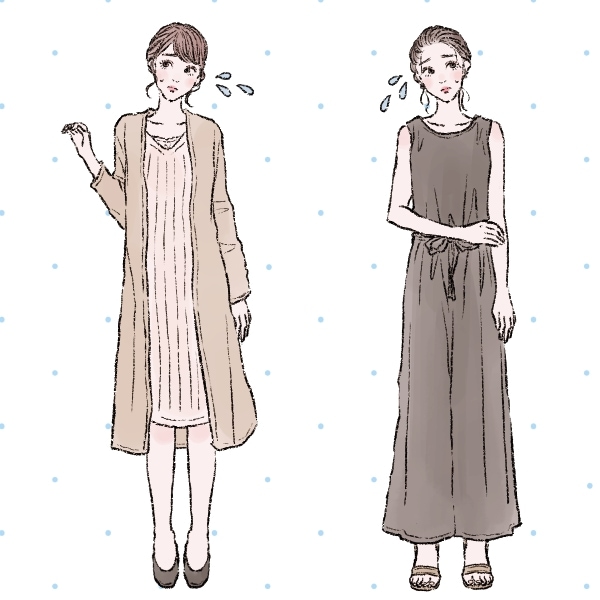 イラストで解説 飲み会に適した服装 おすすめコーデとngコーデ 1ページ目 マイナビウーマン