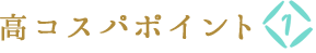 高コスパポイント1