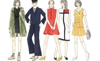 ミニスカート旋風 60年代ファッション とは イラストで解説