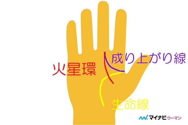 人生大逆転の手相 成り上がり線 とは 手相占い 1ページ目 マイナビウーマン