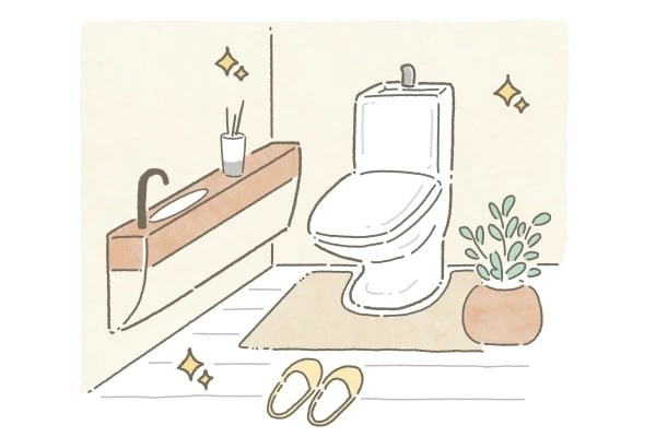 風水的に良いトイレで金運 健康運up マットの色やng例を解説 マイナビウーマン