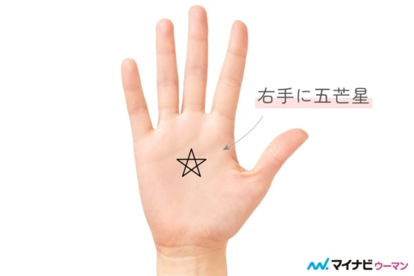 手のひらに星!? 「五芒星（ソロモンの星）」の意味とは【手相占い