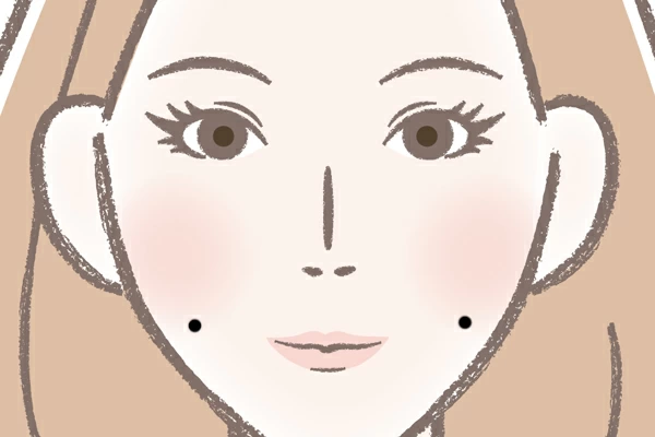 左目のほくろページ 左頬と右頬で違う？ 「頬のほくろ」が示す意味【ほくろ占い】｜「マイ