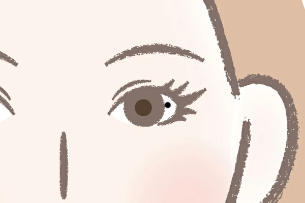 左目のほくろページ 目元のほくろ」が示す意味～目尻から目の中まで～【ほくろ占い