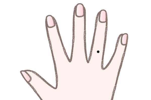 手の指のほくろの意味とは