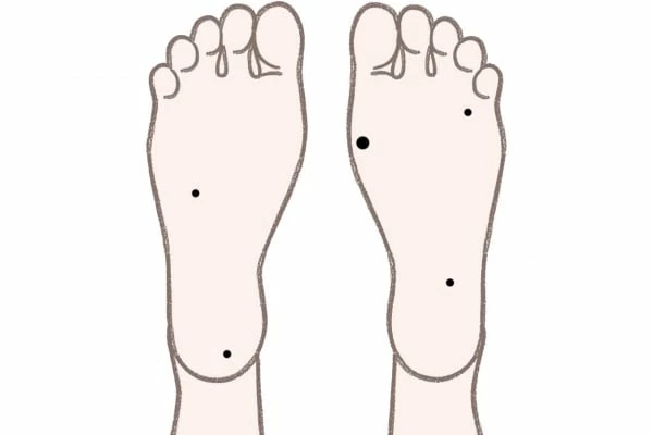 足裏のほくろ が示す意味 ほくろ占い マイナビウーマン