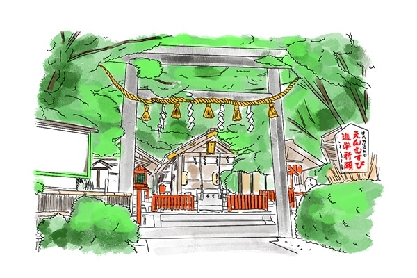 京都　縁結び　神社　野宮神社