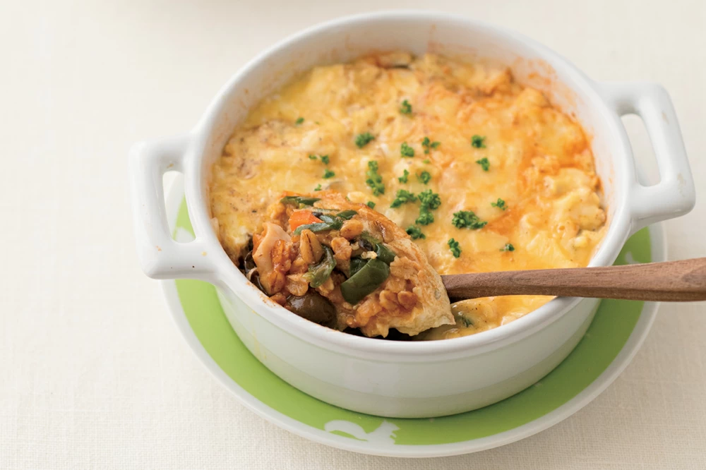 オートミールの オムライスドリア のレシピ マイナビウーマン