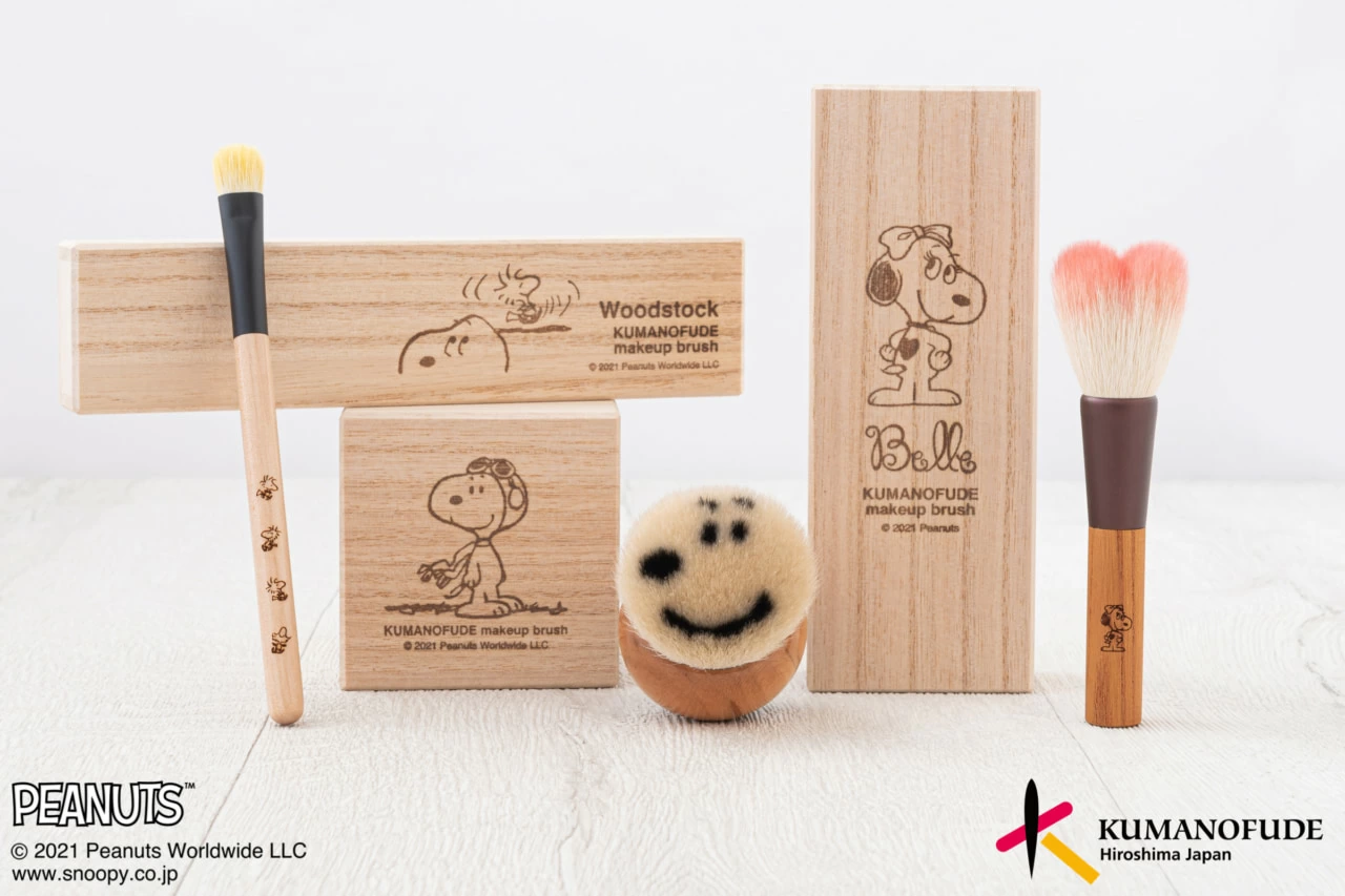 ♥️新品♥️ PEANUTS クマノフデ 熊野筆 スヌーピー フェイスブラシ PEANUTS クマノフデ（熊野筆）フェイスブラシ [スヌーピー