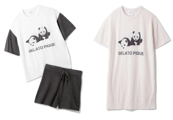 着るだけで癒される!? ジェラート ピケから”シャオシャオ・レイレイ