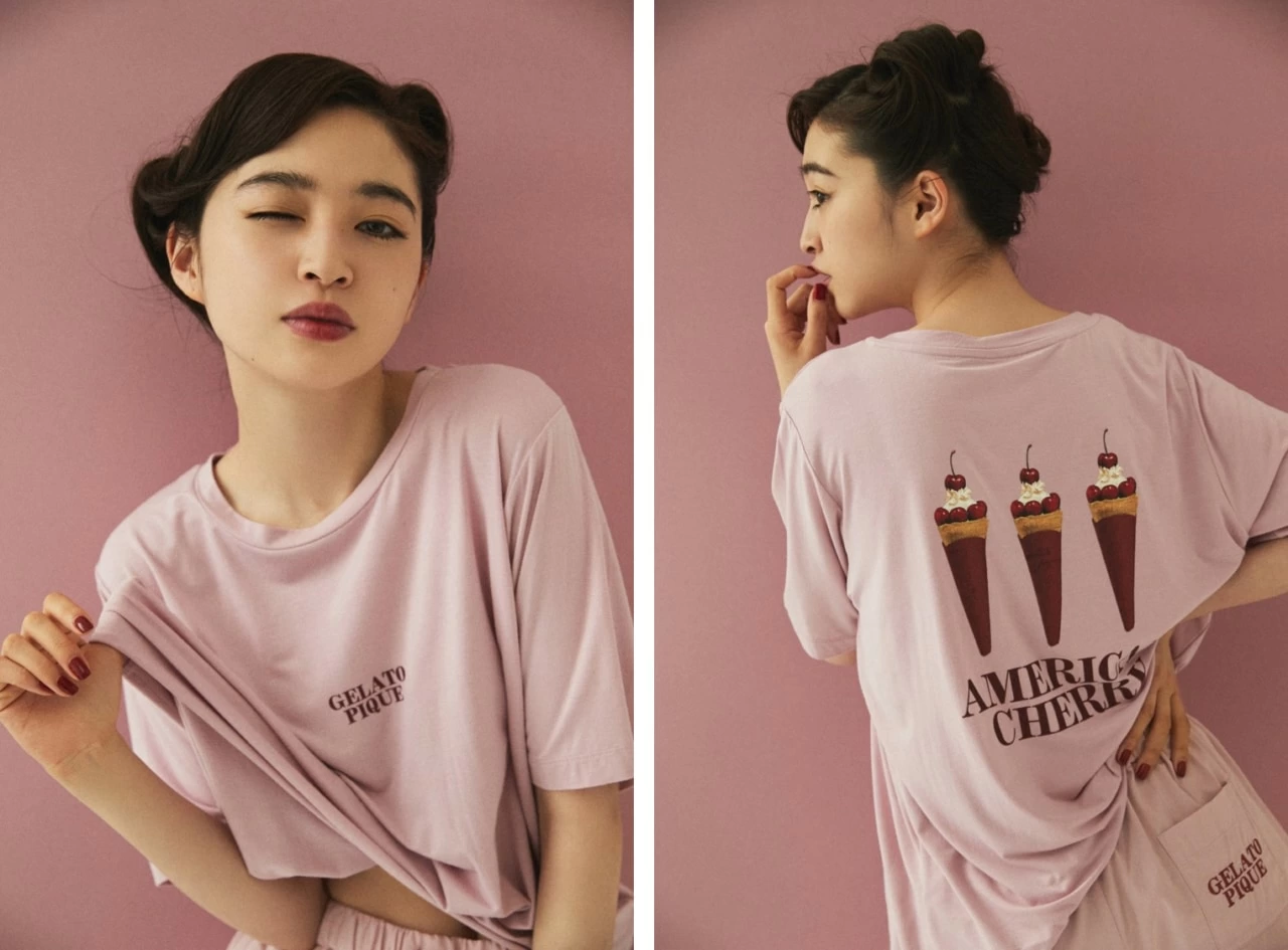 上西星来がキュートに着こなす！ ジェラート ピケ新作「アメリカン