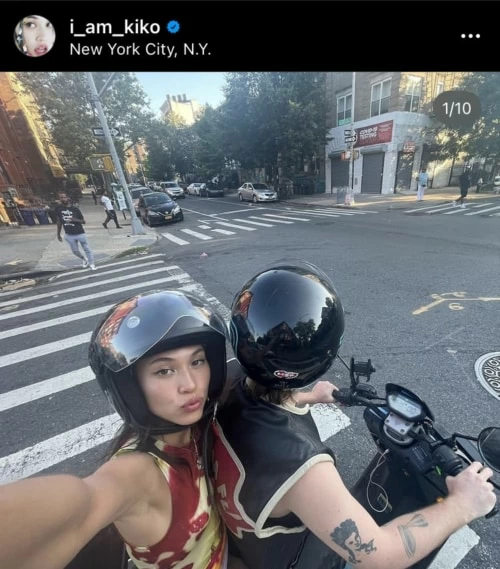水原希子さんがバイクでニューヨークを疾走！ 「きこちゃん楽しそう
