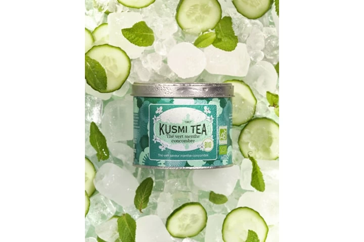 新感覚！ クスミティー夏の新作「キュウリ×ミント」のお茶が新発売