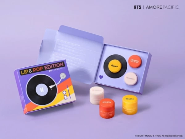 LANEIGE & BTS AMORE リップスリーピン 人気商品がBTSとコラボ！ LANEIGE、リップスリーピングマスクセット