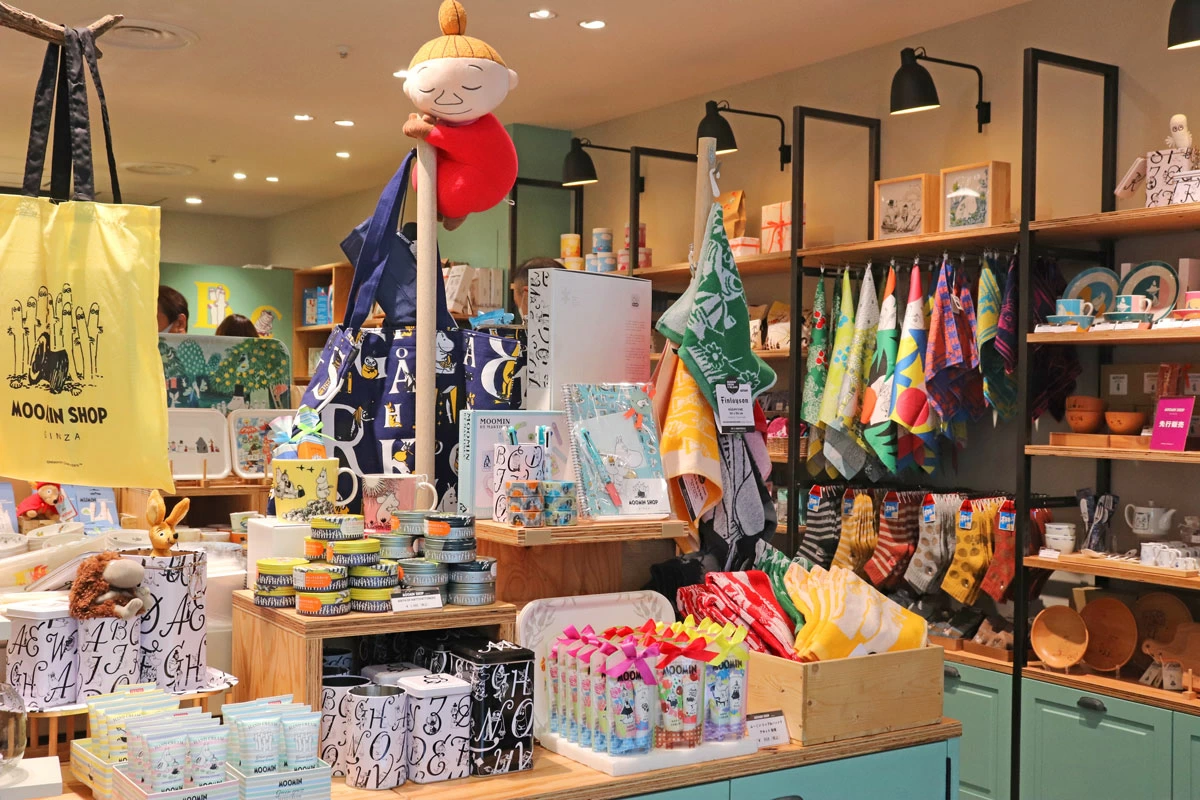限定グッズいっぱい！ ムーミンの世界に浸れる「MOOMIN SHOP