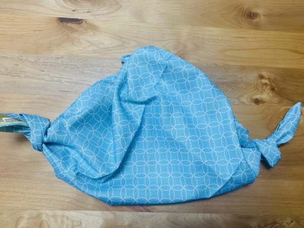 風呂敷でエコバッグを作る方法：シンプルバッグ