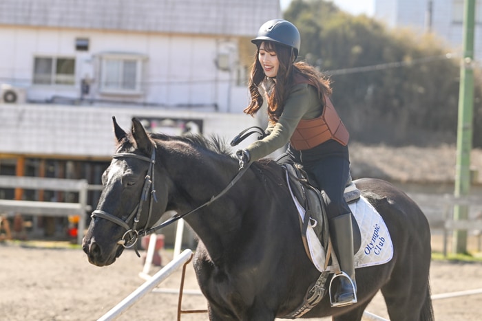 オリンピッククラブ乗馬体験