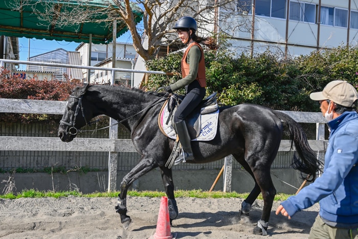 オリンピッククラブ乗馬体験