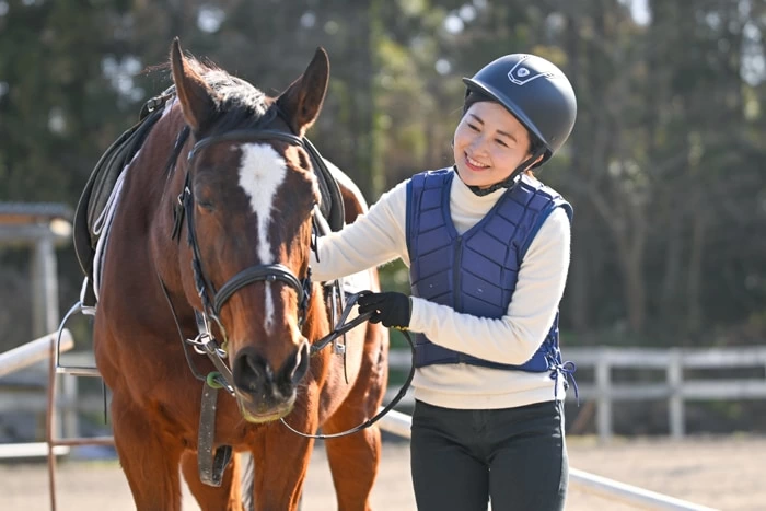 心も体もリフレッシュ！ 可愛い馬に癒される、オリンピッククラブの