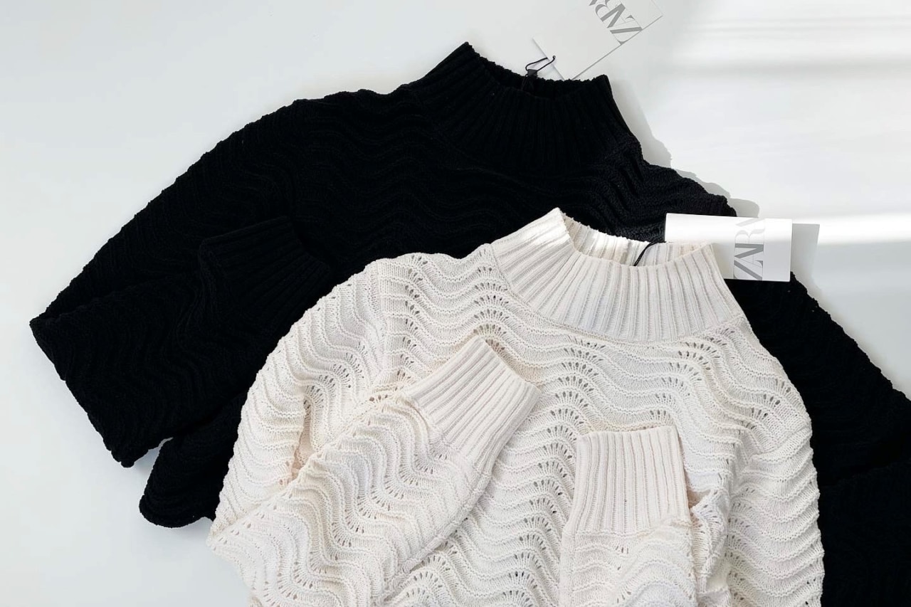 ヘビロテ確定！ おしゃれ女子が2枚買いしたZARA「シェニールセーター 