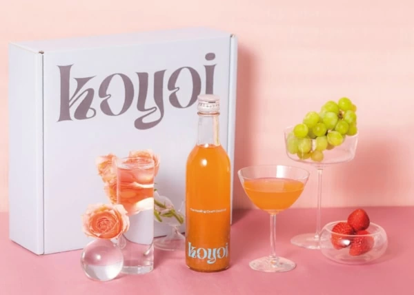 低アルコールカクテル「koyoi」バラ香るイチゴのカクテル「Suite 低アルコールカクテル「koyoi」バラ香るイチゴのカクテル「Suite