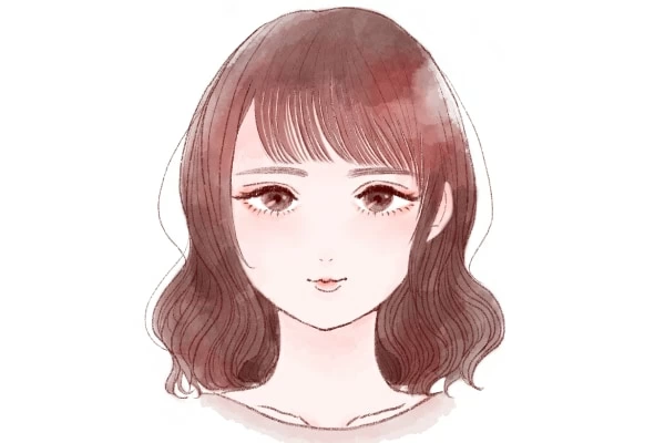 前髪 流し方