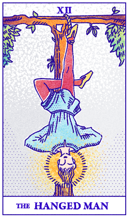 タロットカード「吊るされた男」の意味は？ 正位置・逆位置別に解釈を