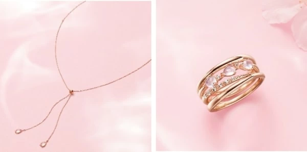 4℃】愛らしい桜ジュエリー。春の訪れを知らせる「2024 SAKURA