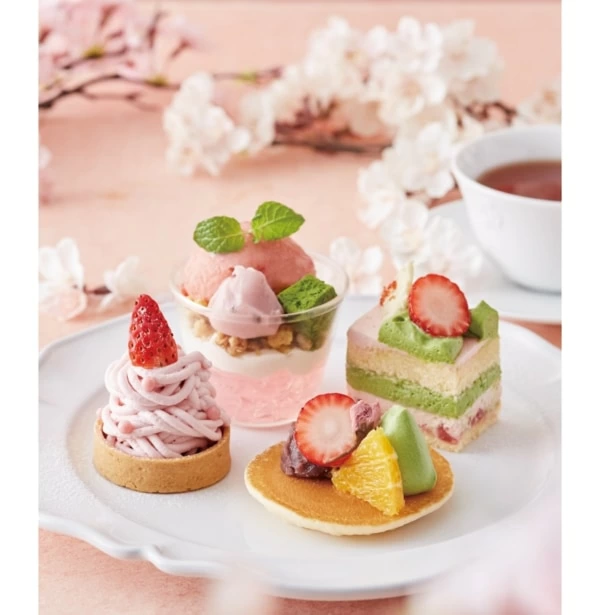 桜舞う桜アフタヌーンティースプリングセット 【公式通販】