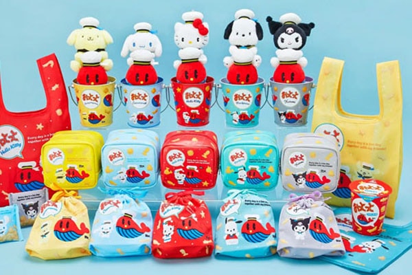 全部ほしい。サンリオ×「おっとっと」のコラボギフトが全25アイテムも