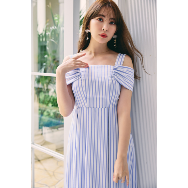 Mallorca Back Ribbon Floral Dress（Sサイズ） 小嶋陽菜の「Her lip