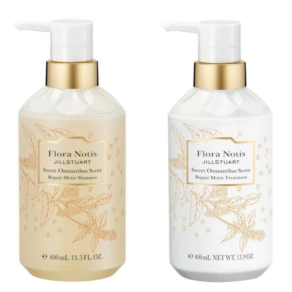 シャンプー＆トリートメントにバスエッセンスも。Flora Notis