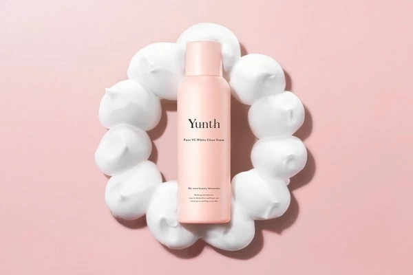 もっちり濃密泡で摩擦レス洗顔！ Yunthが美容液成分約84％配合の洗顔料