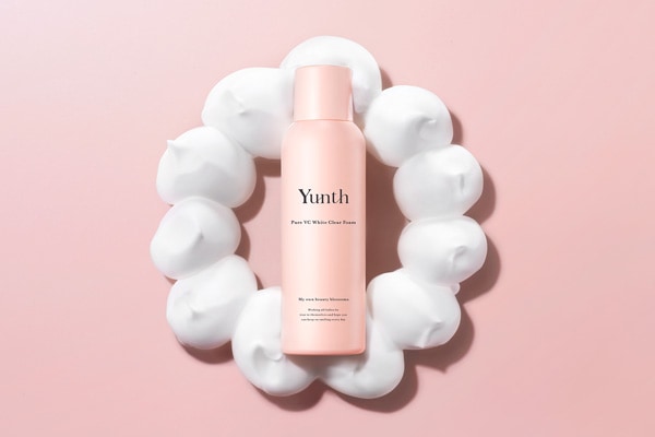 もっちり濃密泡で摩擦レス洗顔！ Yunthが美容液成分約84％配合の洗顔料