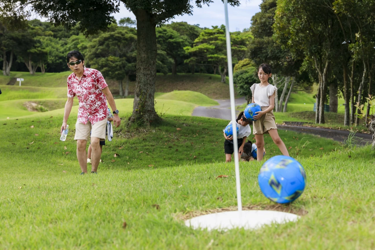 茨城県鹿嶋市のふるさと納税返礼品「プロフットゴルフクラブ鹿島