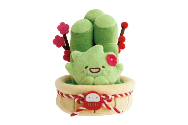 【新品・タグ付】すみっコぐらし ざっそう かどまつ おかざりすみっコ ぬいぐるみ sanx08-600x400.jpg.webp