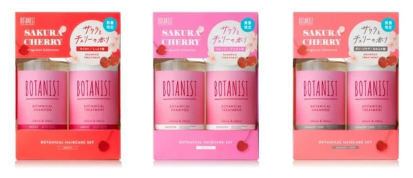 BOTANIST モイスト、サクラチェリー 、LUXサクラセット BOTANIST