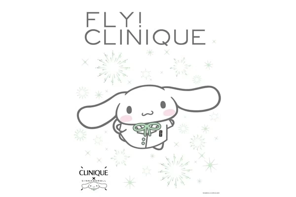 CLINIQUE シナモンロール　オリジナルグッズ　3点セット 限定オリジナルグッズがもらえる！サンリオ「シナモロール
