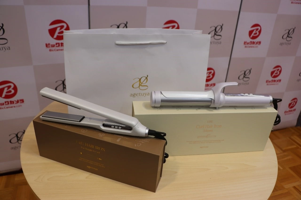 うるツヤ髪に仕上がる！ 前田希美プロデュース「URUヘアアイロン」の