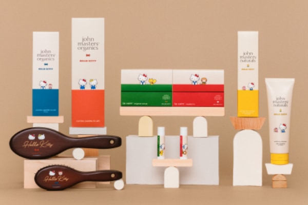 john masters organics HELLO KITTY ヘアブラシ 🌟 John Masters Organics x Hello Kitty — The First-Ever