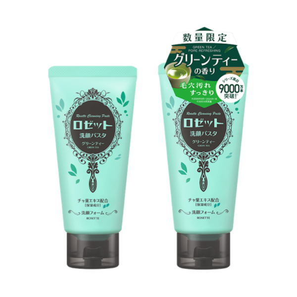 毛穴ケア洗顔に。「ロゼット洗顔パスタ」から“グリーンティーの香り”が
