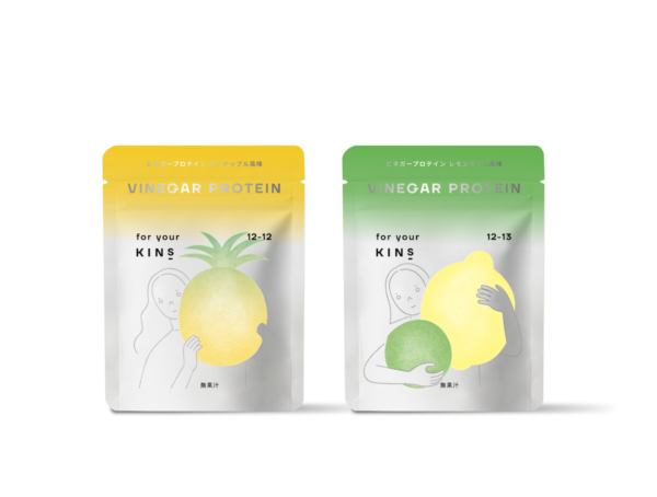 キンズ ビネガープロテイン レモンライム風味 280g × 4袋セット ビネガープロテイン（VinegarProtein）｜KINS｜キンズ公式