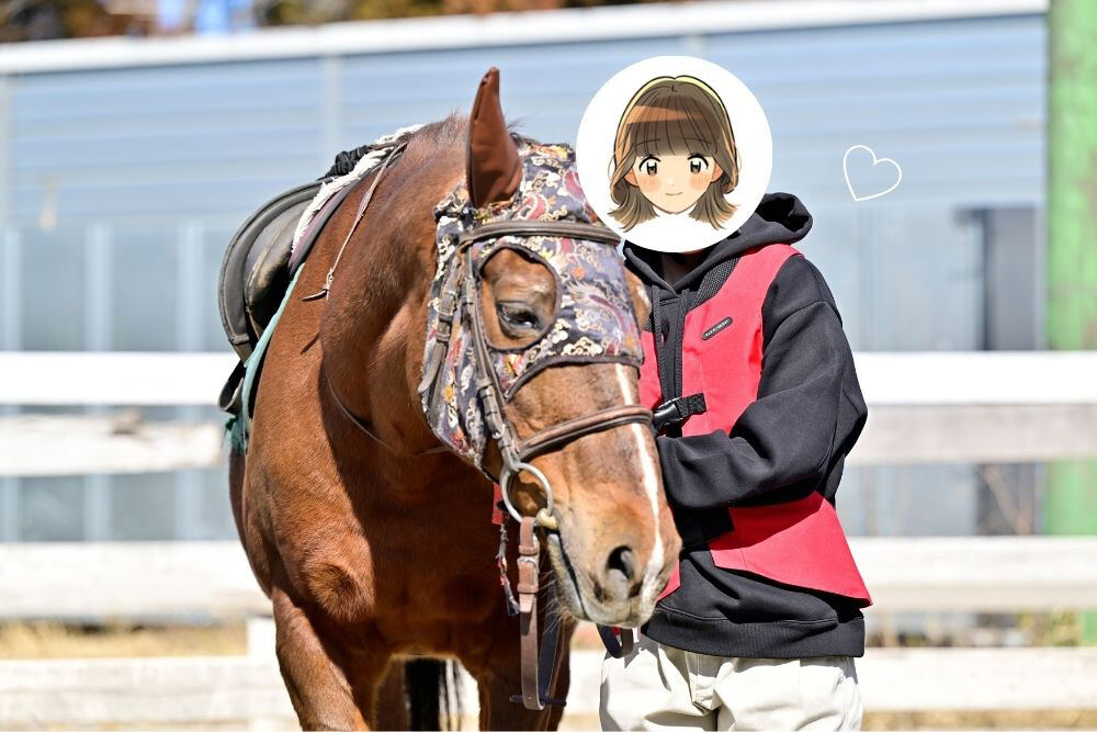 オリンピックラブの乗馬体験レポート漫画