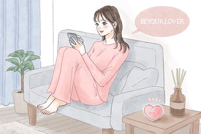 女性のセルフプレジャーのパートナー、BE YOUR LOVERと始める、心地よい毎日