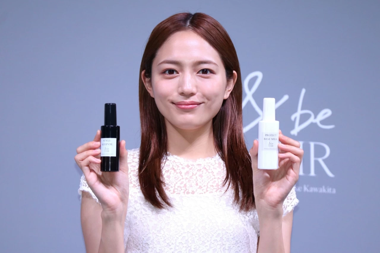 川口春奈、お気に入りのヘアケアアイテムを公開！ ＆be HAIRブランド