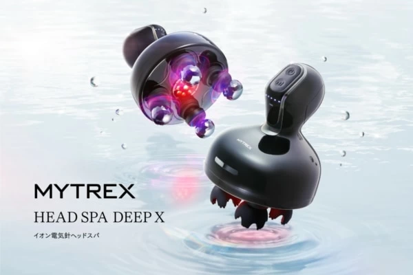大人気の電気針ヘッドスパが進化！ MYTREX、”イオン導入・導出”機能を